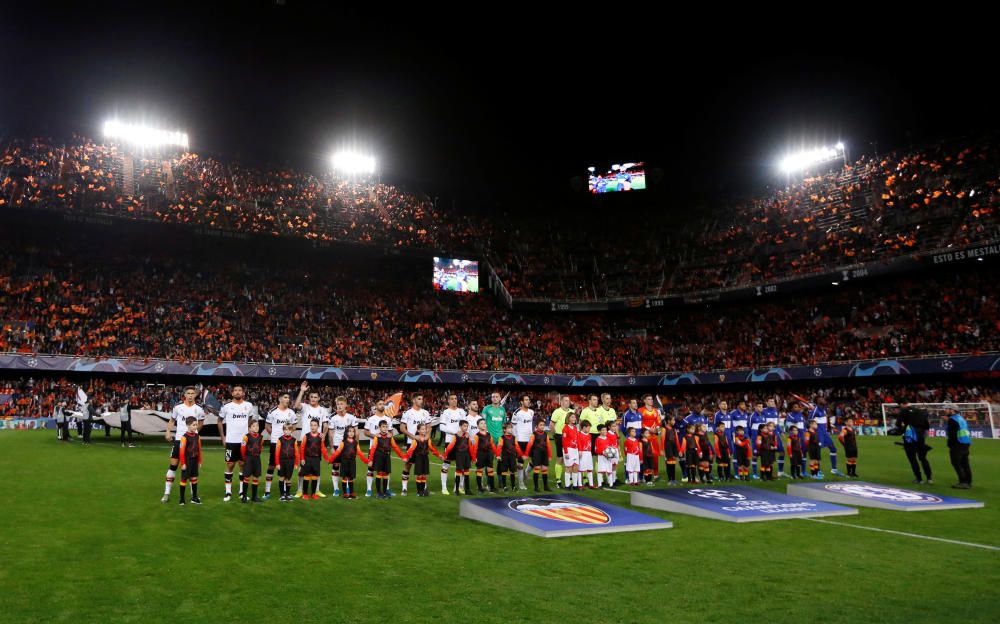 Liga de Campeones: Valencia-Chelsea