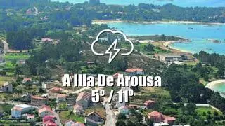 El tiempo en A Illa de Arousa: previsión meteorológica para hoy, sábado 24 de enero