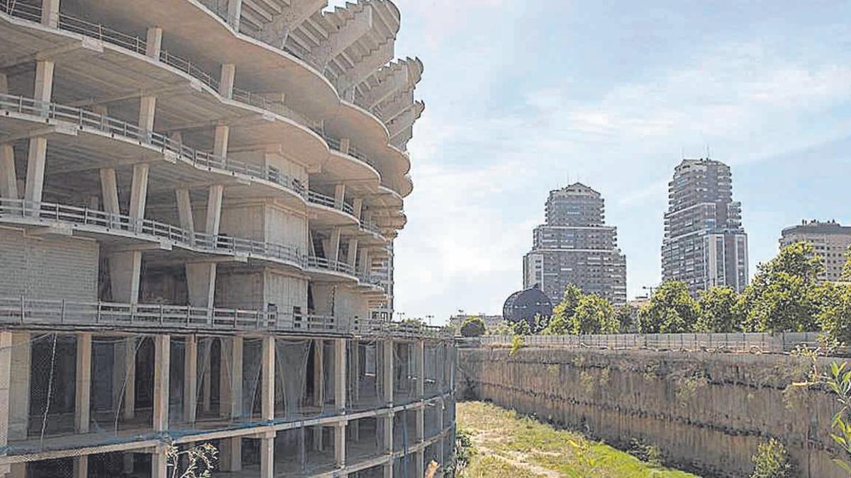 Obras del nuevo Mestalla