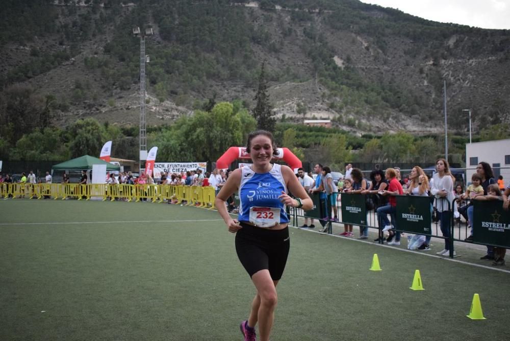 Carrera de los tres puentes en Cienza