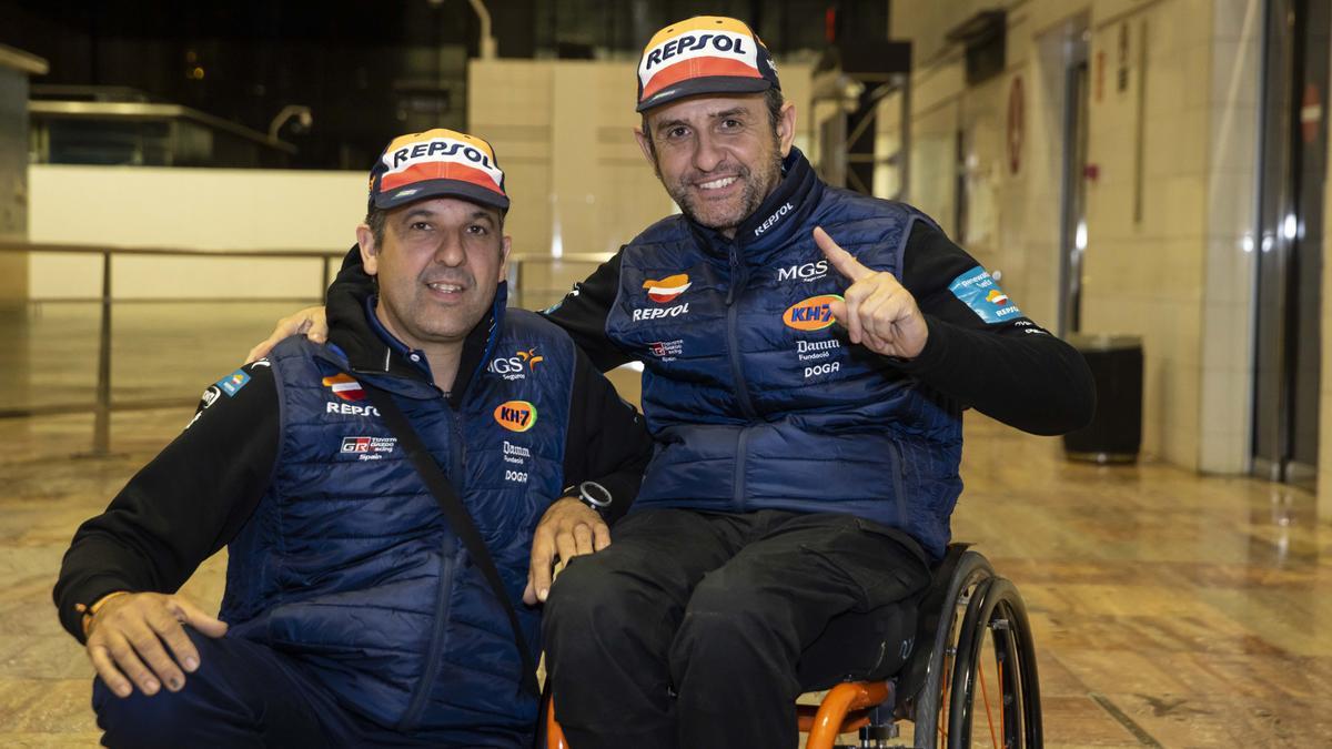 Regreso de Isidre Esteve del Dakar 2023.