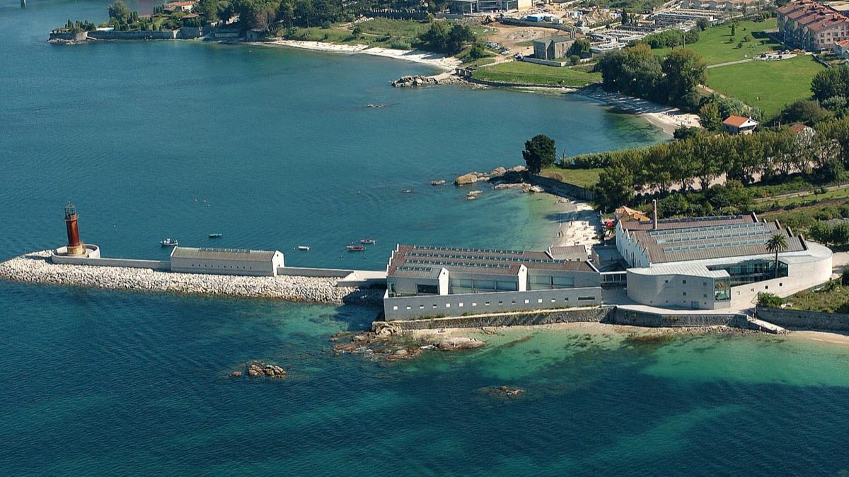 Las playas del Museo do Mar y Alcabre, afectadas.