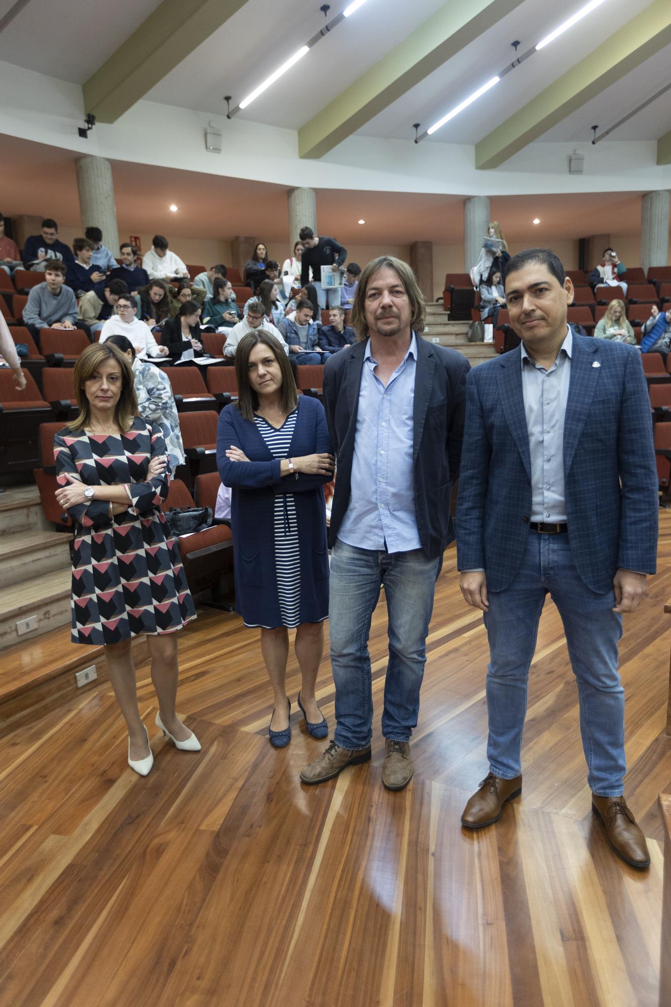 Clausura de "La Asturias que funciona", junto a Soraya del Portillo, creadora de la app "Chiara"