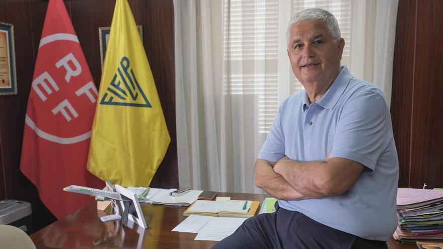 Juanjo Arencibia, presidente de la FIFLP: «Los informes señalan que el impacto económico de la final de la Copa de la Reina en Gran Canaria es de unos cinco millones de euros»