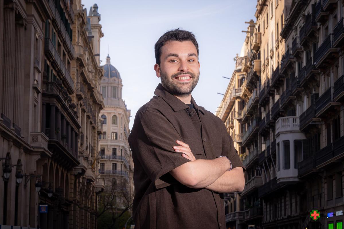 El candidato a liderar la federación de ERC en Barcelona, Ricard Farin.