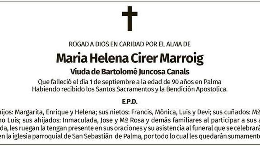 Maria Helena Cirer Marroig