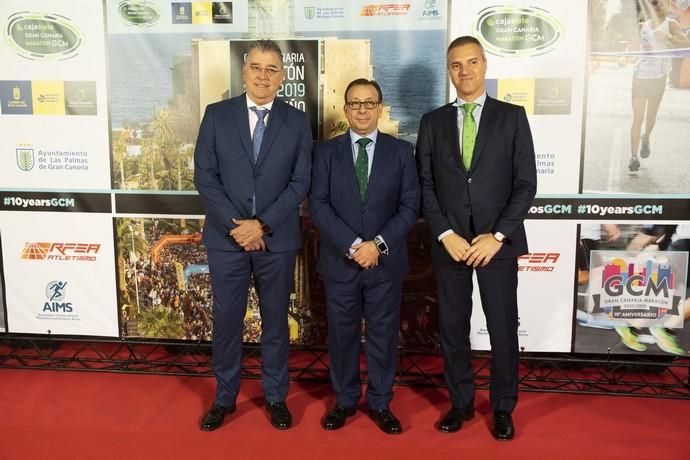 24.01.19. Las Palmas de Gran Canaria. Gala decimo aniversario Gran Canaria Maratón. Gran Canaria Arena.  Foto Quique Curbelo