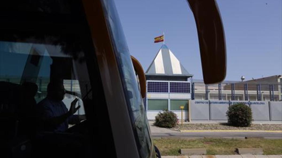 El CIE de Zona Franca, el día de su reapertura, el pasado 7 de julio.