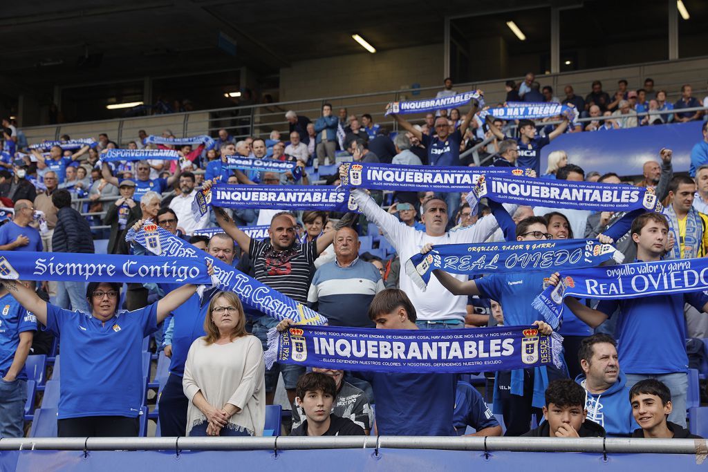 Las imágenes del partido Real Oviedo - FC Cartagena