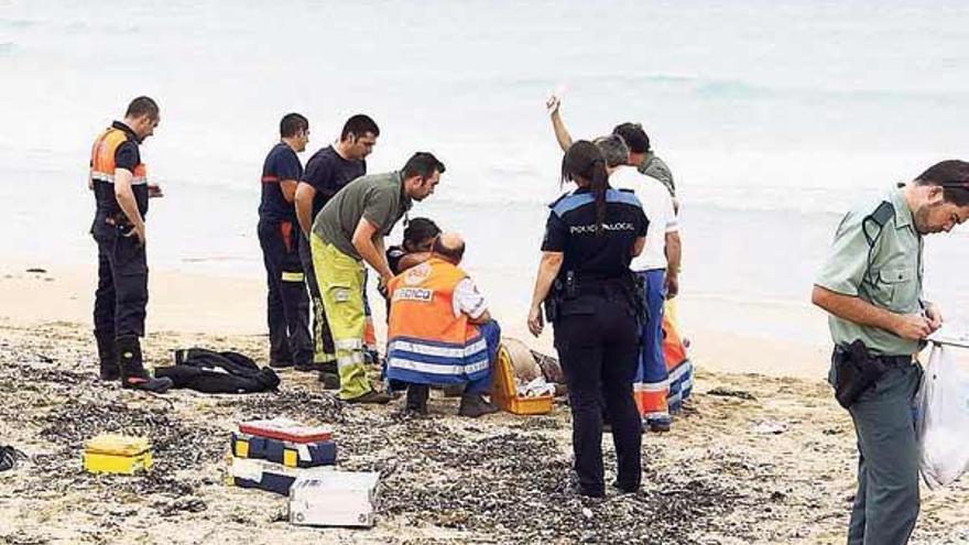 Un bañista cántabro de 62 años muere ahogado en la playa de A Lanzada