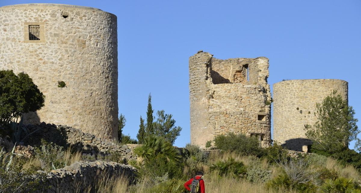 Los molinos de 'Les Planes' construidos en el siglo XIV