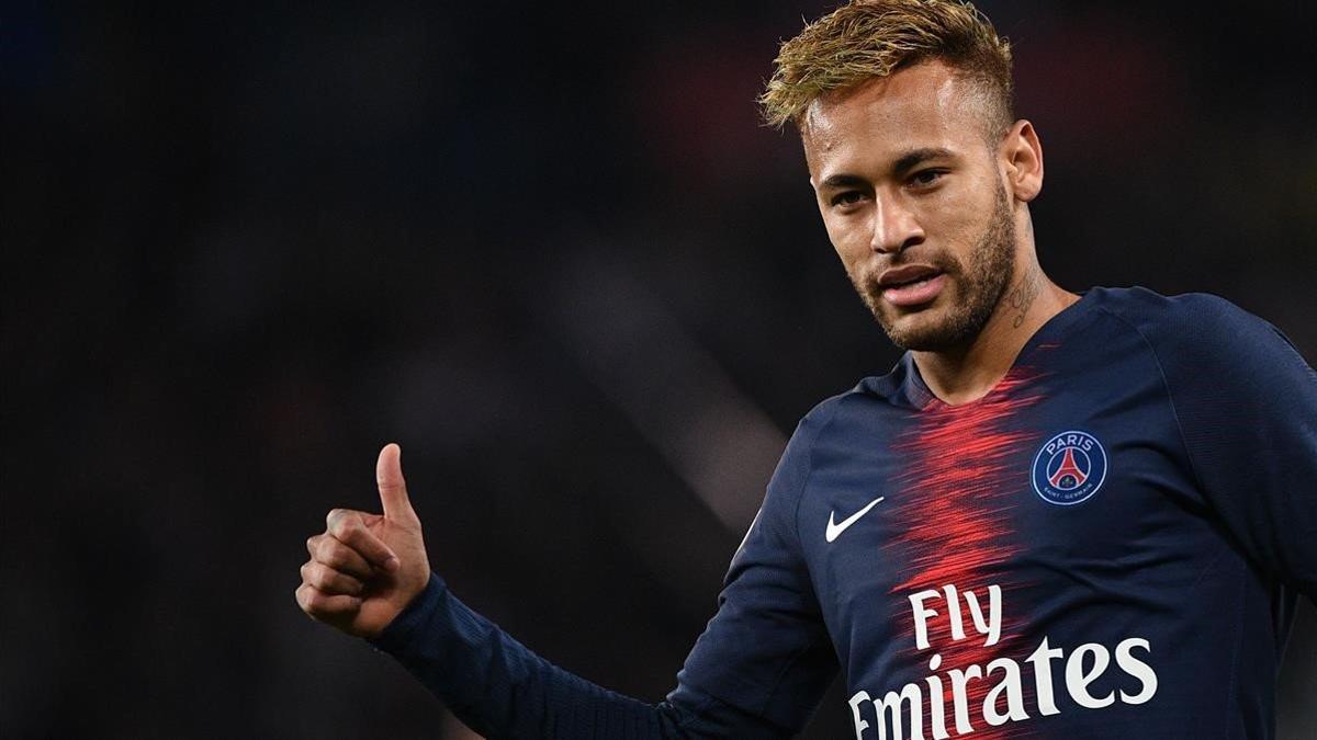 Neymar, en el Paris SG.