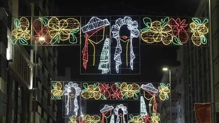 Doctor Bergez Carolinas y Maisonnave, hogueras premiadas por su iluminación