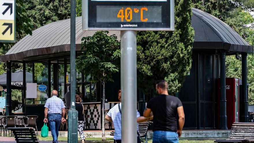 Aviso amarillo por altas temperaturas en Alcoy