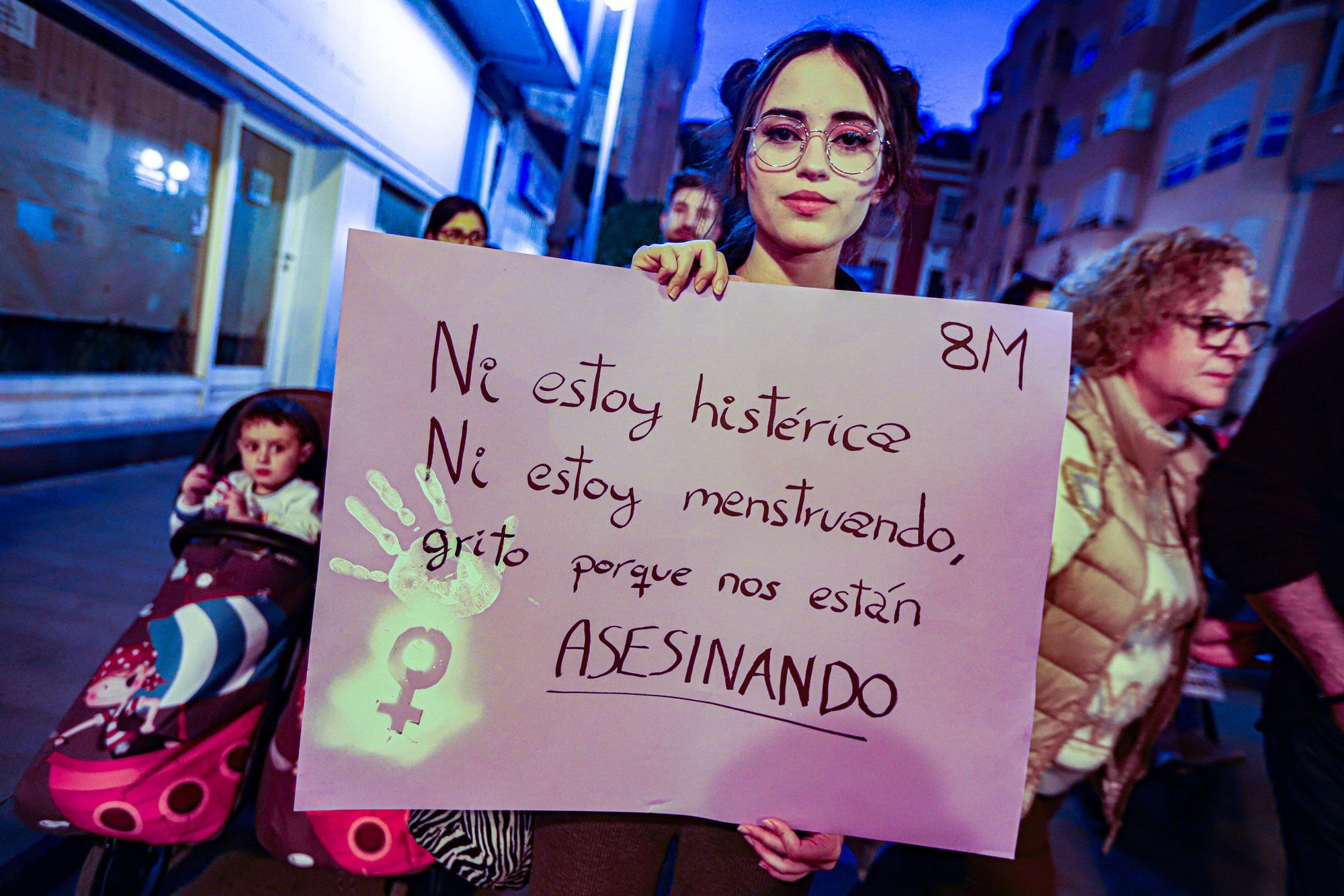 Marcha 8M en Orihuela