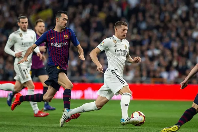 LaLiga Santander: las imágenes del Real Madrid - FC Barcelona
