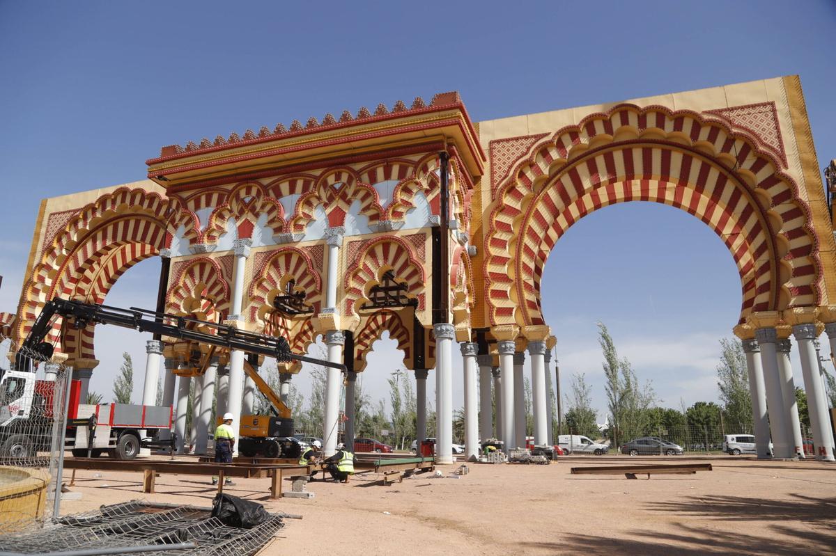 Montaje de la portada de la Feria.