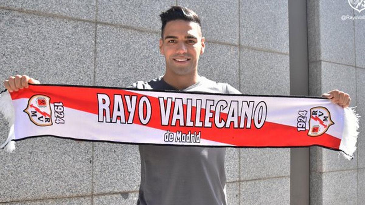 Radamel Falcao ya está en Madrid