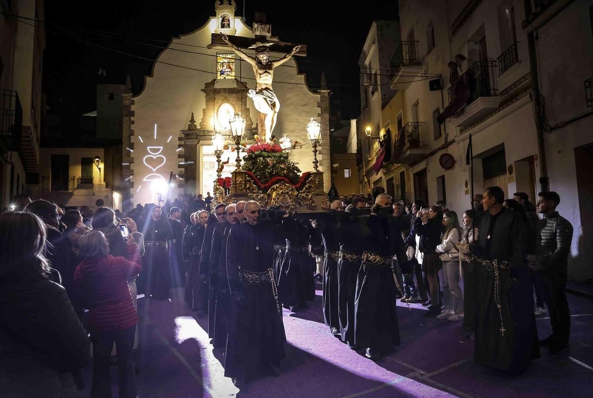 Así ha sido la Procesión del Silencio en Sagunt