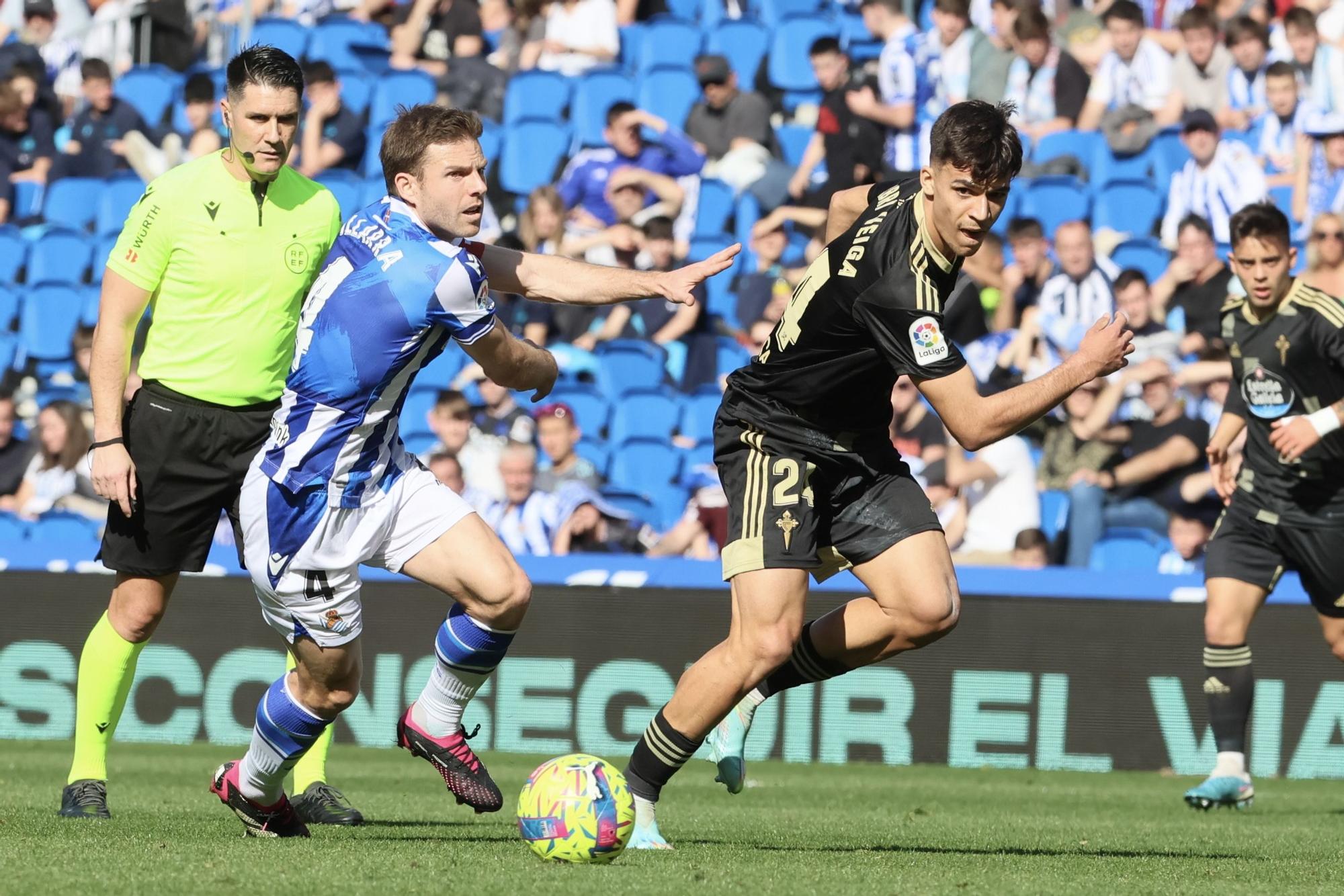 Todas las imágenes del partido entre la Real Sociedad y el Celta