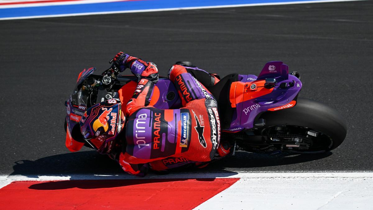 Jorge Martín, en Misano.