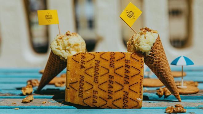 El nuevo helado de queso de Grana Padano