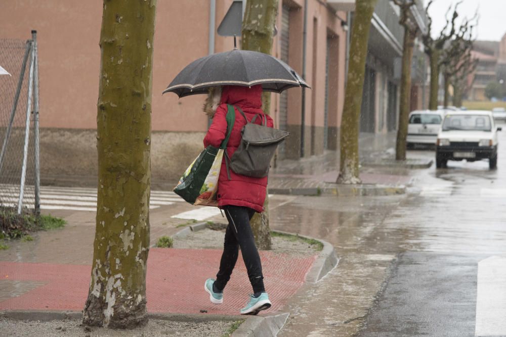 Dimarts de pluja a la Catalunya Central amb el pas de la borrasca Glòria