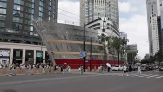 Así es la nueva tienda de Louis Vuitton en Shanghái: con forma de barco y casi treinta metros de altura