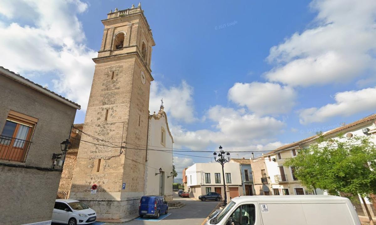 La iglesia de San Jaime Apóstol de Aiacor.