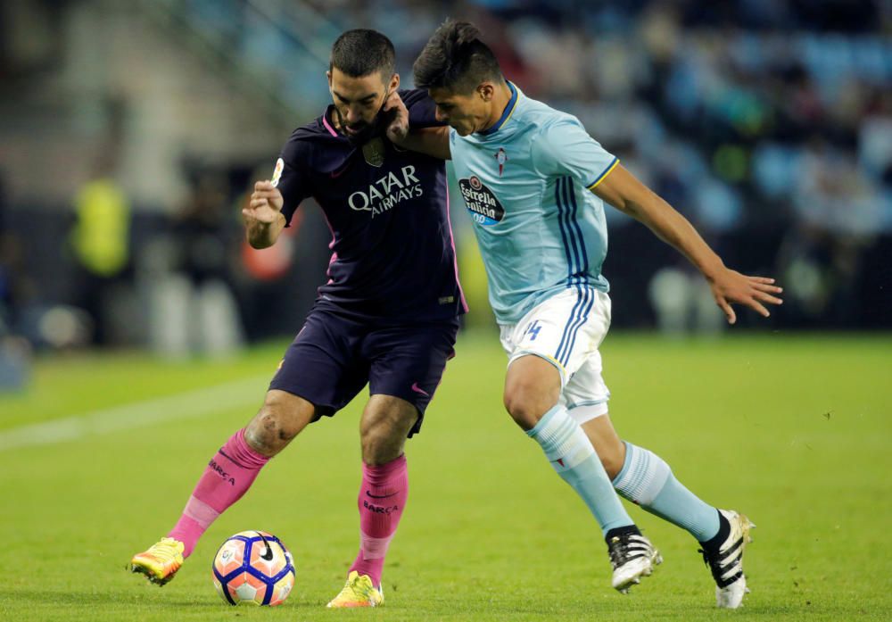 Las imágenes del Celta - Barcelona