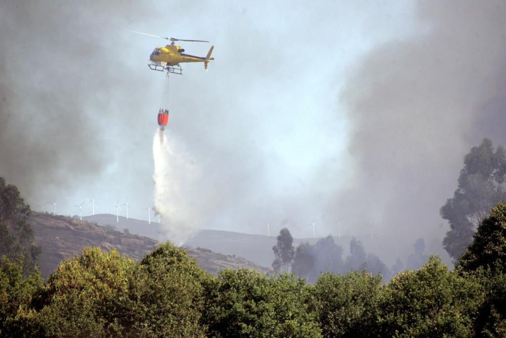 Incendio en Silleda