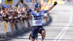 Primoz Roglic, vencedor de la última etapa y de la general de la Volta Cataluna 2025