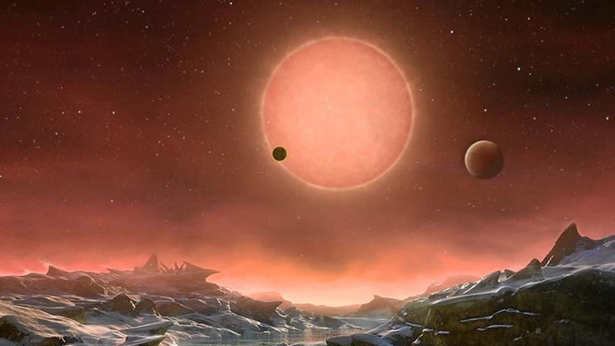 Descubiertas tres pequeñas &#039;Tierras&#039; que orbitan una enana estrella ultrafría