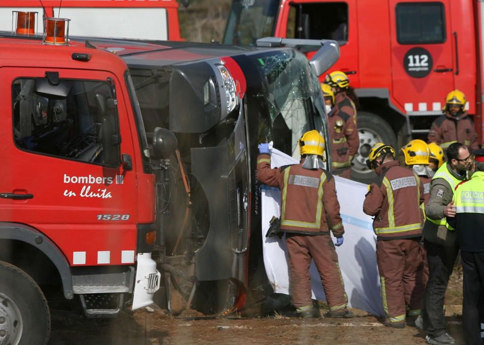 Accidente de tráfico en Freginals