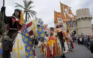 El desfile que rememoraba la entrada de Jaume I en Valencia costó 686.000 euros