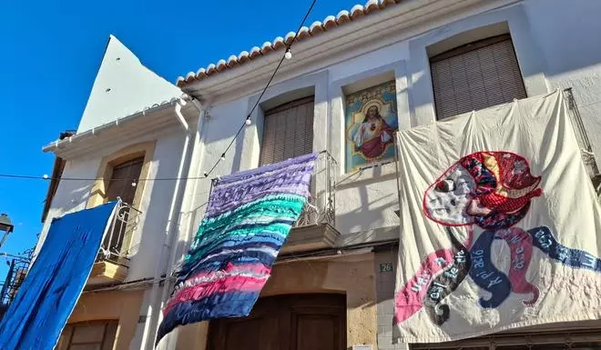 Las imágenes de "Art al Vent": un vendaval de arte en las calles de Gata de Gorgos