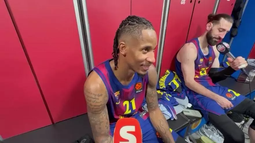 Will Clyburn: “El ambiente hoy en el Palau ha sido increíble, nos han dado mucha energía hoy”