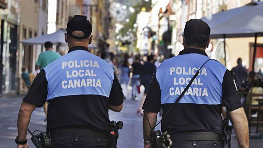 Agentes de policía en una imagen de archivo.