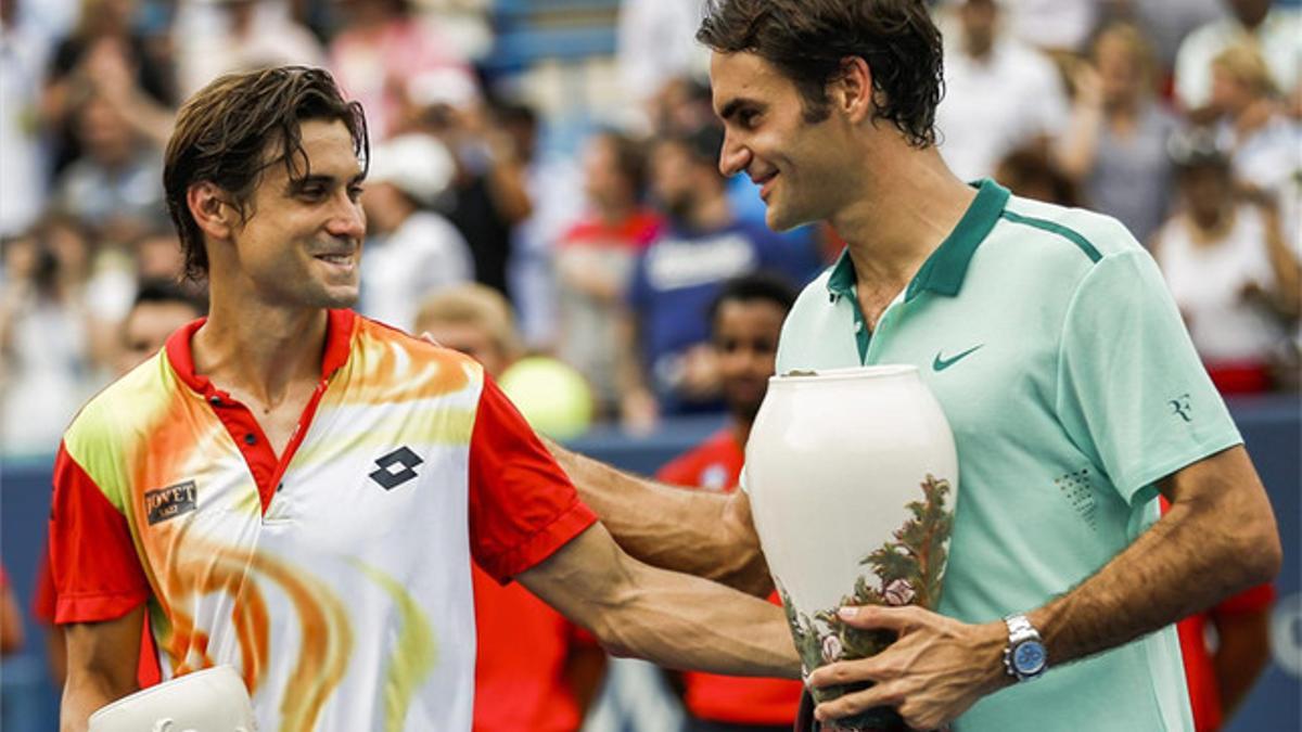 Ferrer asumió la derrota ante Federer con mucha deportividad