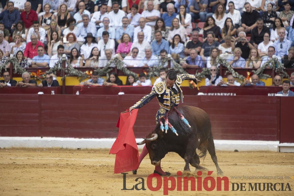 Cuarta corrida en la Feria Taurina de Murcia (Castella, Manzanares y Ureña)