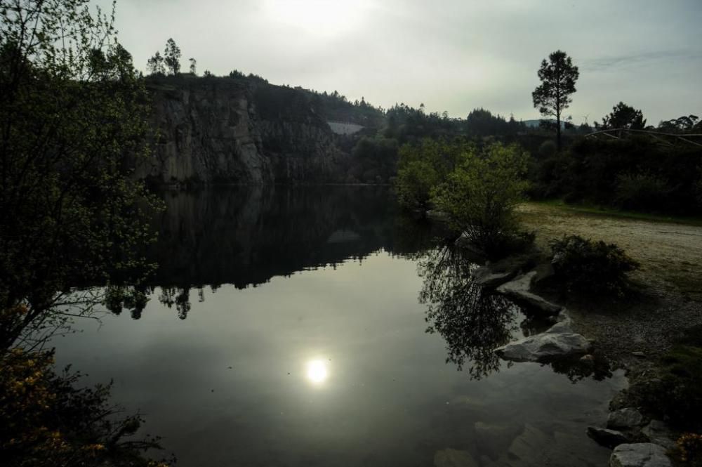 Laguna de Pedras Miúdas, en Catoira.