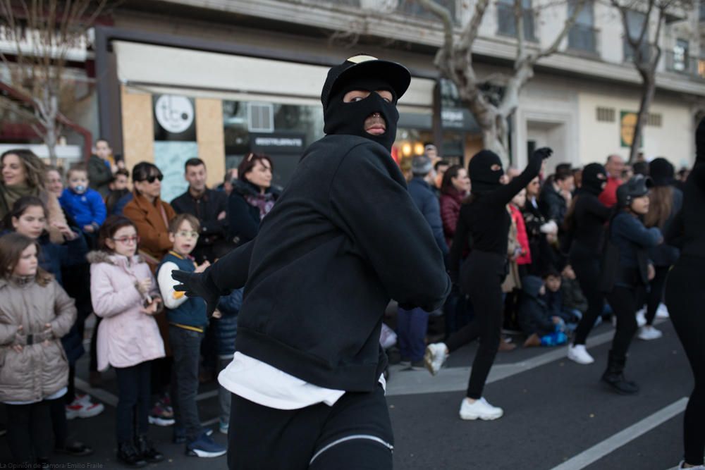 Primer desfile de carnaval en Zamora