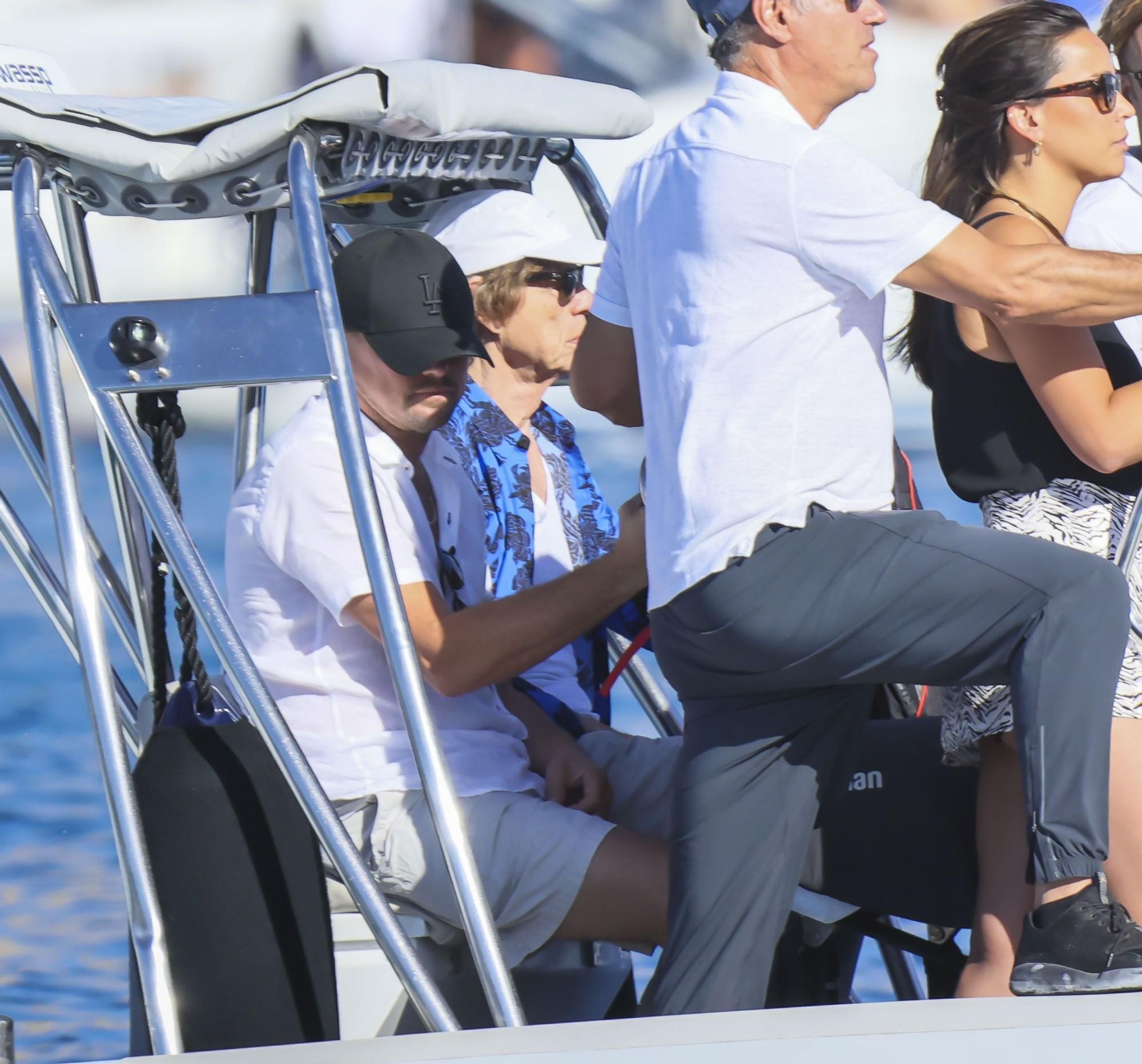 Leonardo DiCaprio y Mick Jagger, juntos en Ibiza