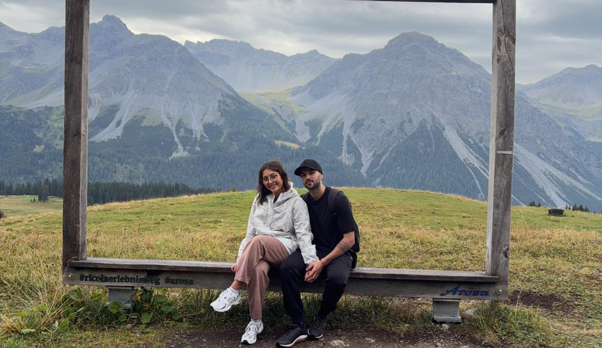 Atteneri y Rubén decidieron empezar una nueva vida en Suiza, lejos de Canarias.