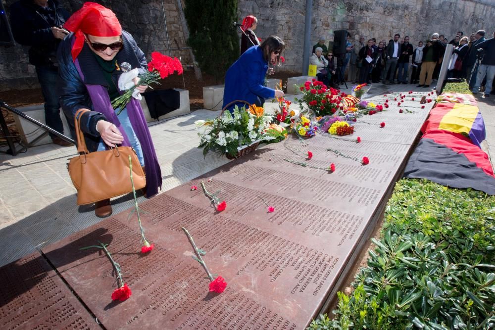 Homenaje a los cuatro ilustres fusilados en 1937