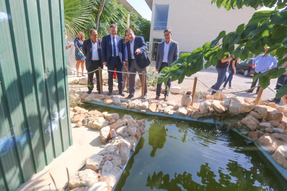 El presidente de la Generalitat Ximo Puig ha visitado los dos centros educativos de Los Montesinos