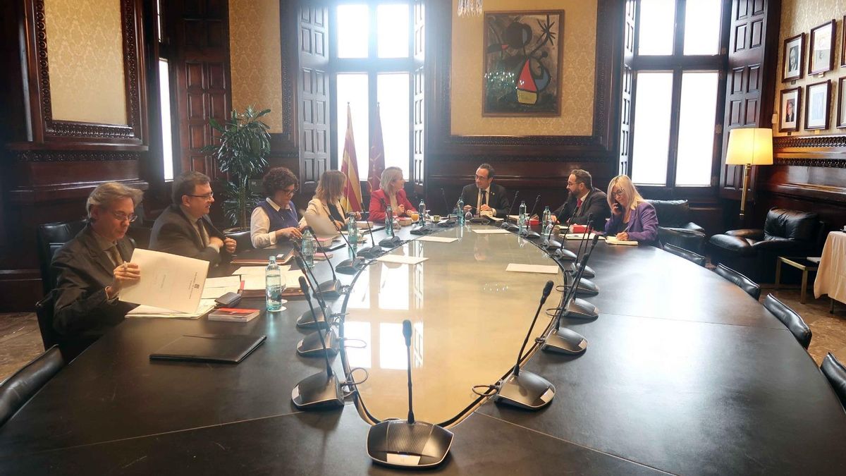 La Mesa reunida esta mañana