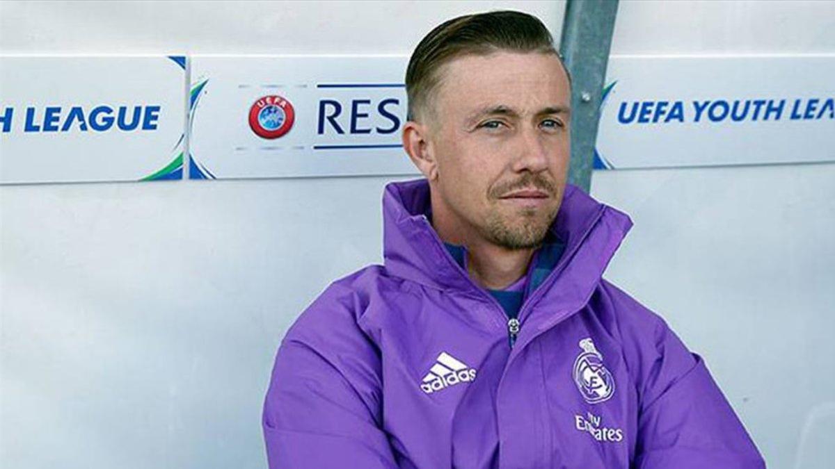 Guti comenzó su andadura como entrenador en las inferiores del Madrid