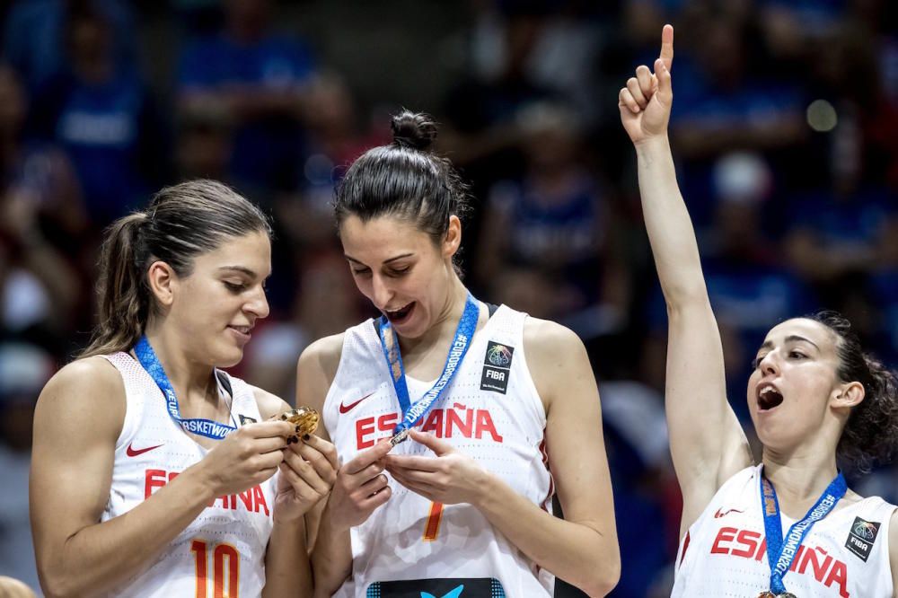 Alba Torrens gana la medalla de oro con España en el Europeo