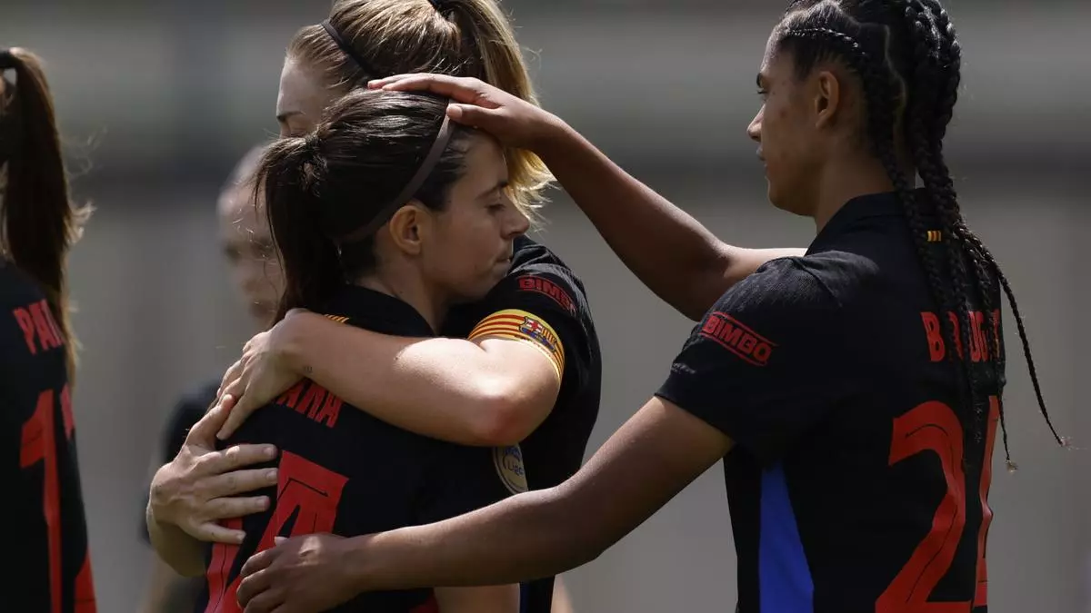 Aitana: "Seis ligas consecutivas hablan muy bien de la ambición de nuestro equipo"
